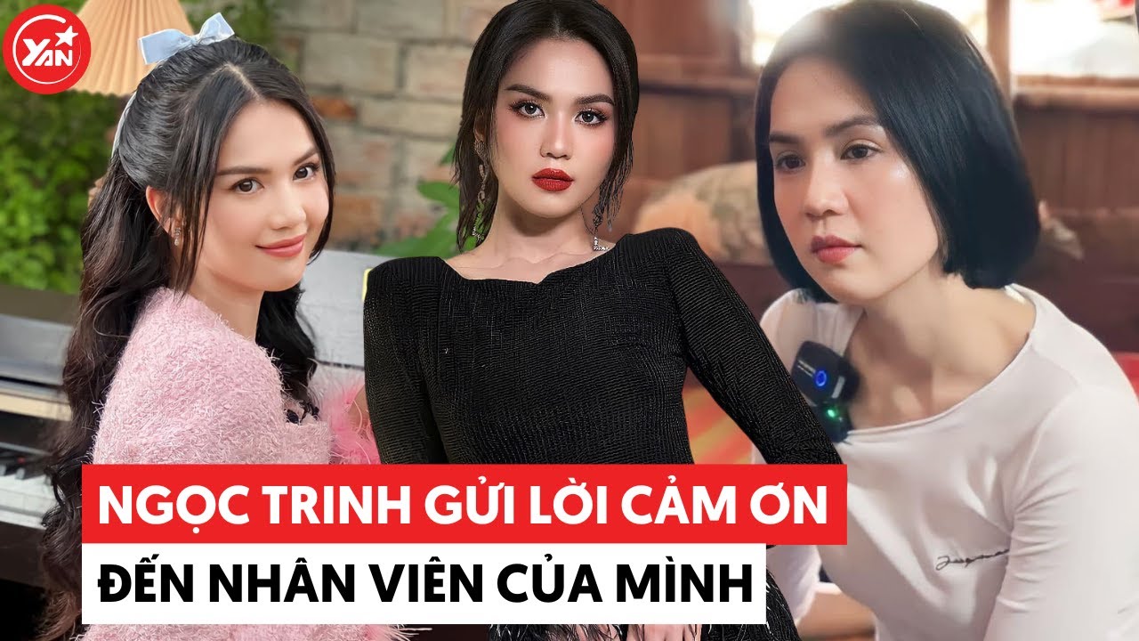 Ngọc Trinh gửi lời cảm ơn đến nhân viên vì đã cống hiến hết mình cho công việc khi mình "vắng nhà"