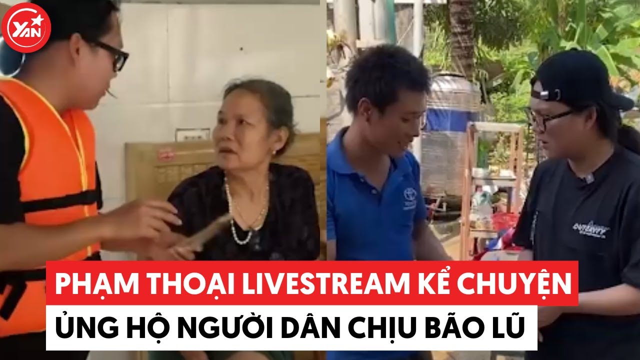 Phạm Thoại ủng hộ người dân chịu bão lũ: Không hài lòng chuyện nhiều người đã được giúp mà không nói