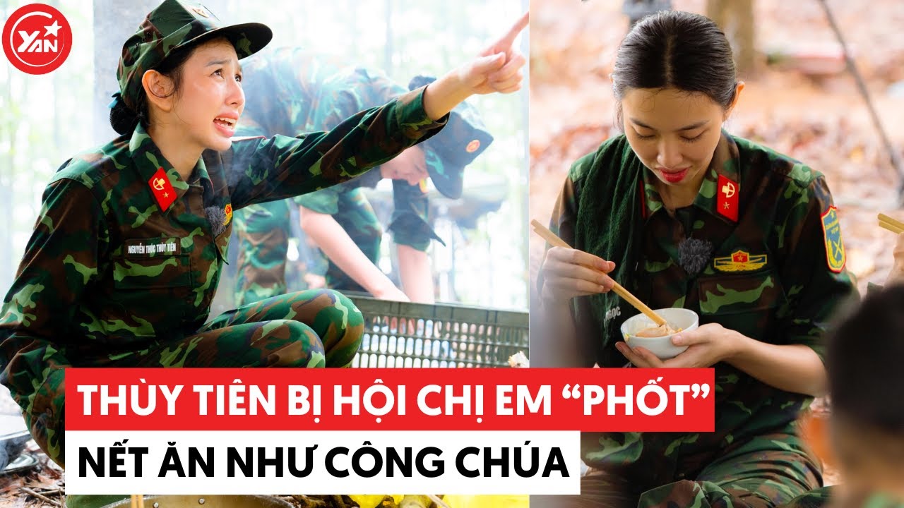 Thùy Tiên tham gia "Sao Nhập Ngũ" bị hội chị em “phốt” nết ăn như công chúa