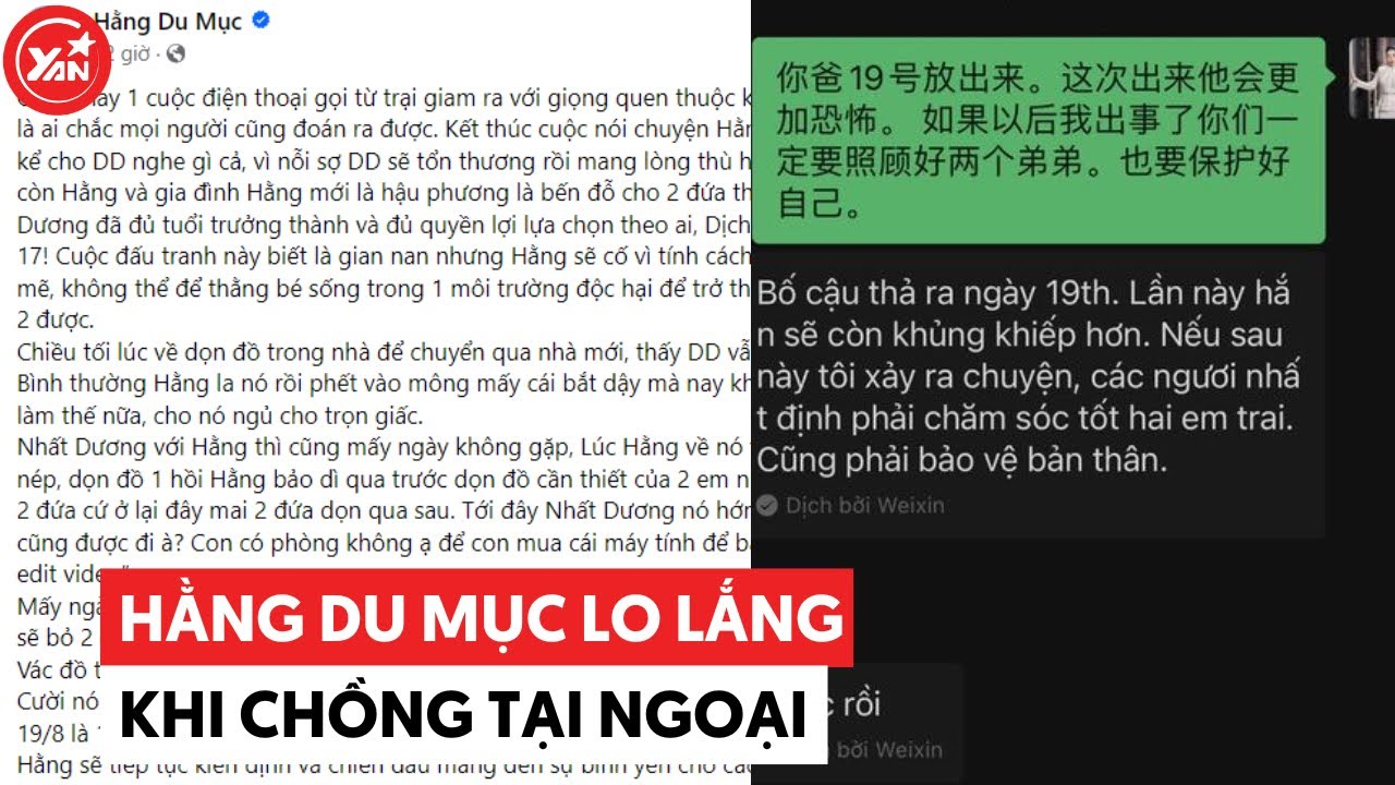 Hằng Du Mục lo lắng khi chồng tại ngoại, đề cao cảnh giác bảo vệ con