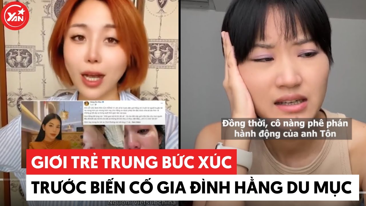 Giới trẻ Trung Quốc phản ứng trước biến cố gia đình Hằng Du Mục