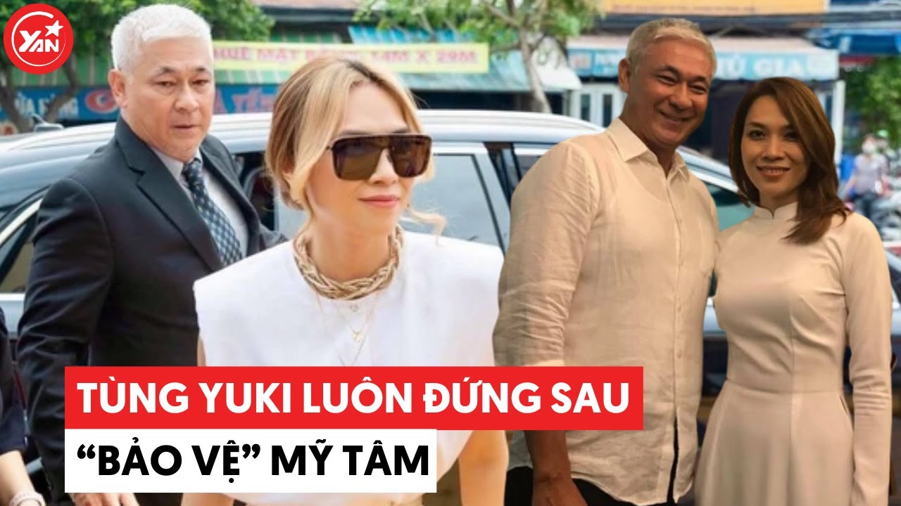 Tùng Yuki "tháp tùng" Mỹ Tâm đến buổi công chiếu phim "Đất Rừng Phương Nam"