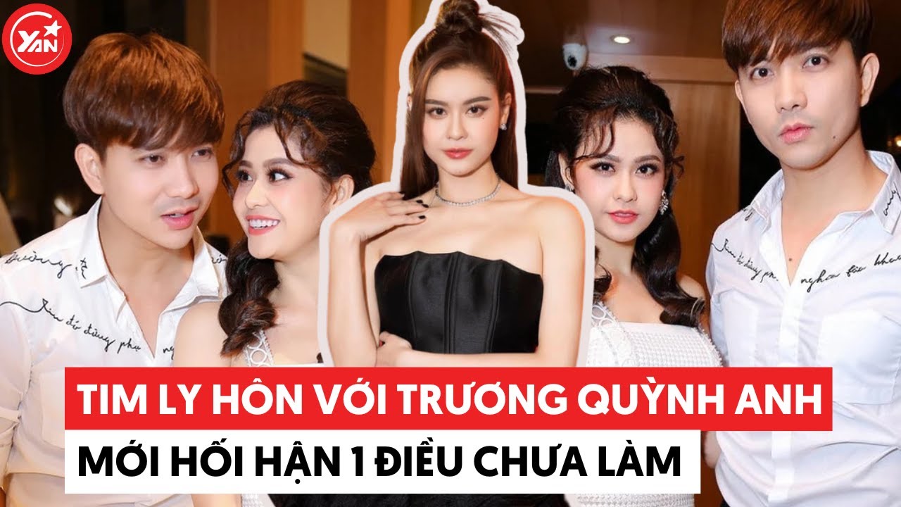 Ca sĩ Tim: Không được ba mẹ Trương Quỳnh Anh chấp nhận, ly hôn mới hối hận một điều