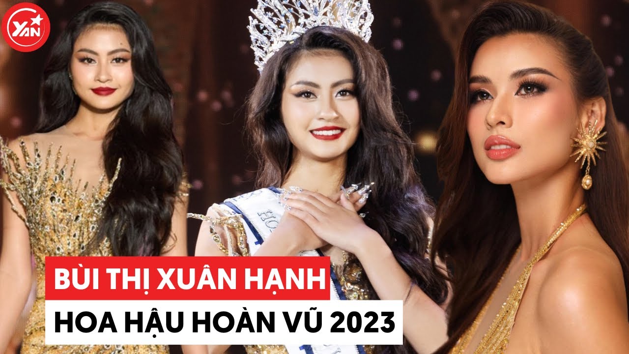 "Hoa hậu Hoàn vũ Việt Nam 2023" gọi tên Bùi Thị Xuân Hạnh, Cao Thị Thiên Trang ngậm ngùi out top 2