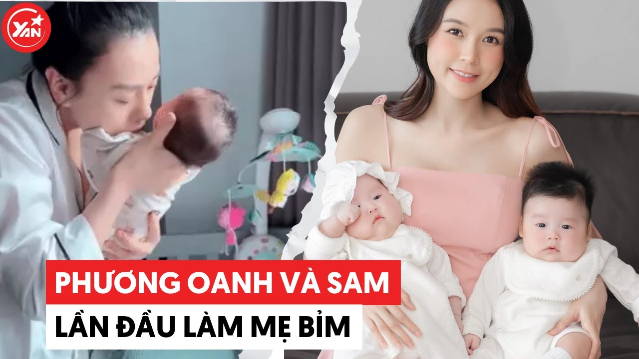 Phương Oanh và Sam lần đầu làm mẹ bỉm "đầu bù tóc rối"