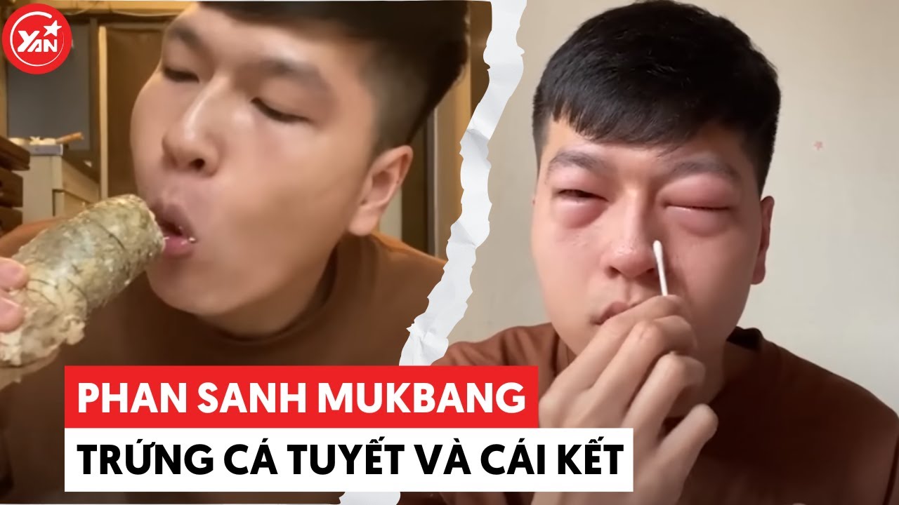 "Vua lì đòn" - Phan Sanh ăn trứng cá tuyết để đợi cái kết "sưng mắt"