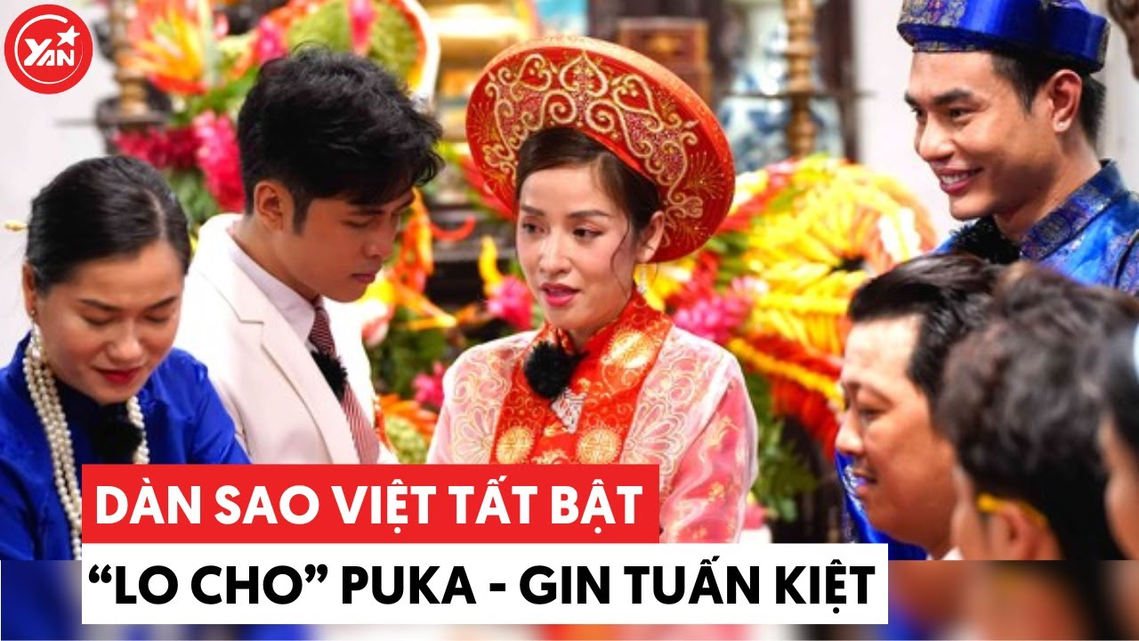 Lê Dương Bảo Lâm và dàn sao Việt "tập luyện" chuẩn bị cho đám cưới của Puka - Gin Tuấn Kiệt