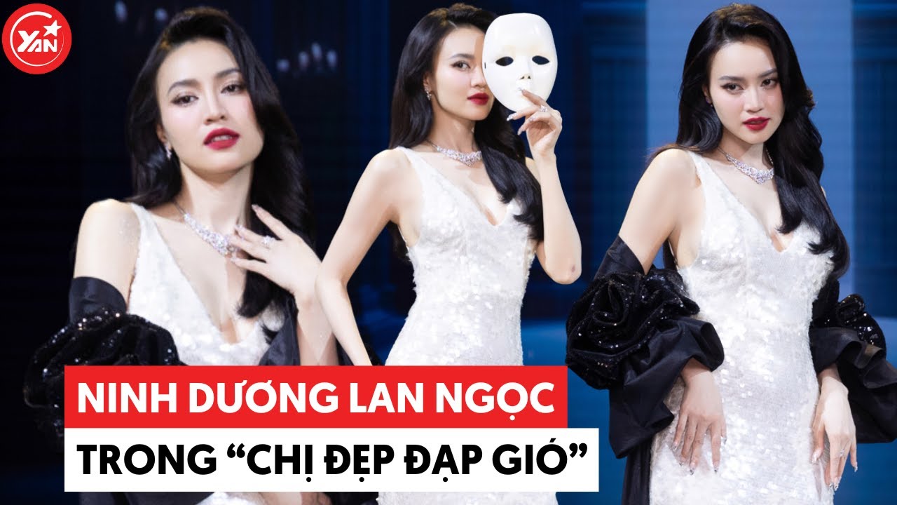 Ninh Dương Lan Ngọc và khoảnh khắc nghiêm túc trong show "Chị đẹp đạp gió rẽ sóng"