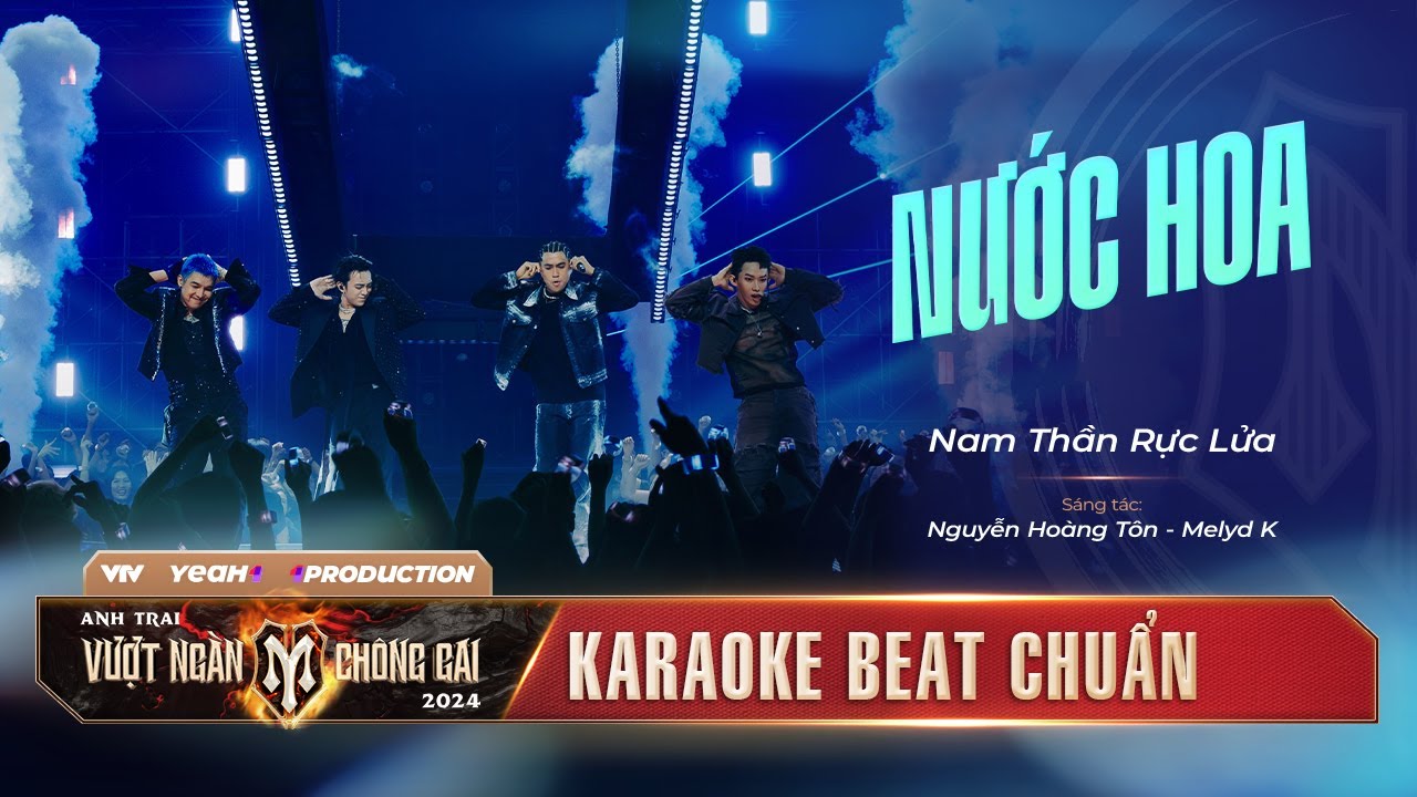 [ KARAOKE ] NƯỚC HOA - SOOBIN, KAY TRẦN, CƯỜNG SEVEN, KIÊN ỨNG | ANH TRAI VƯỢT NGÀN CHÔNG GAI 2024