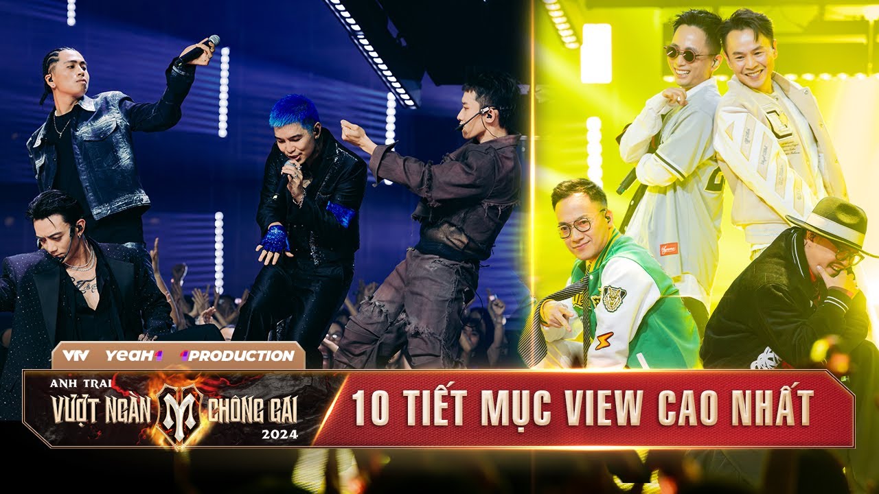 TỔNG HỢP 10 TIẾT MỤC VIEW CAO NHẤT VÒNG CONCERT | ANH TRAI VƯỢT NGÀN CHÔNG GAI 2024