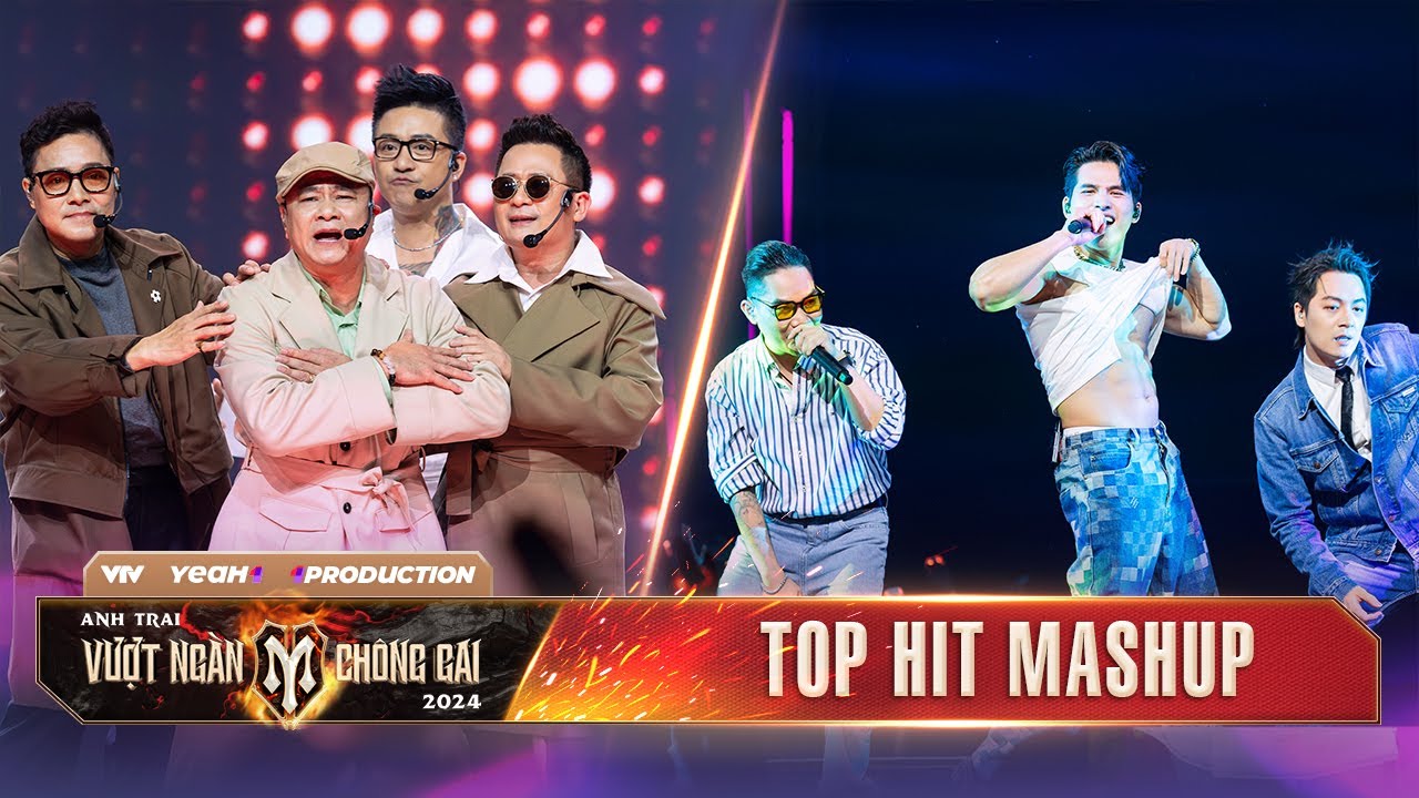 TỔNG HỢP NHỮNG TIẾT MỤC MASHUP VÒNG CONCERT | ANH TRAI VƯỢT NGÀN CHÔNG GAI 2024