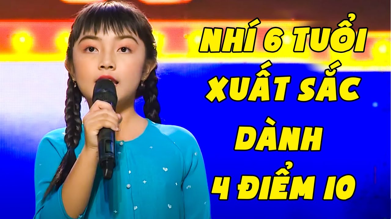 LẦN ĐẦU TIÊN Thí Sinh Nhí 6 Tuổi Xuất Sắc Hát Bolero Dành Trọn 4 Điểm 10 | Yêu Ca Cổ THVL