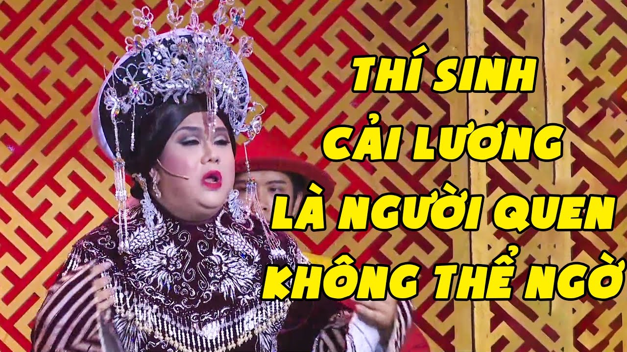 Thí Sinh Thi Cải Lương Có Chất Giọng Đặc Biệt Thi Xong Mới Biết Là Người Quen | Yêu Ca Cổ THVL