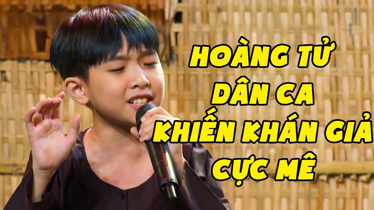 Giám Khảo Hốt Hoảng Trước Giọng Ca Cực Hay Của Hoàng Tử Dân Ca Nhí Náo Loạn Sân Khấu | Yêu Ca Cổ