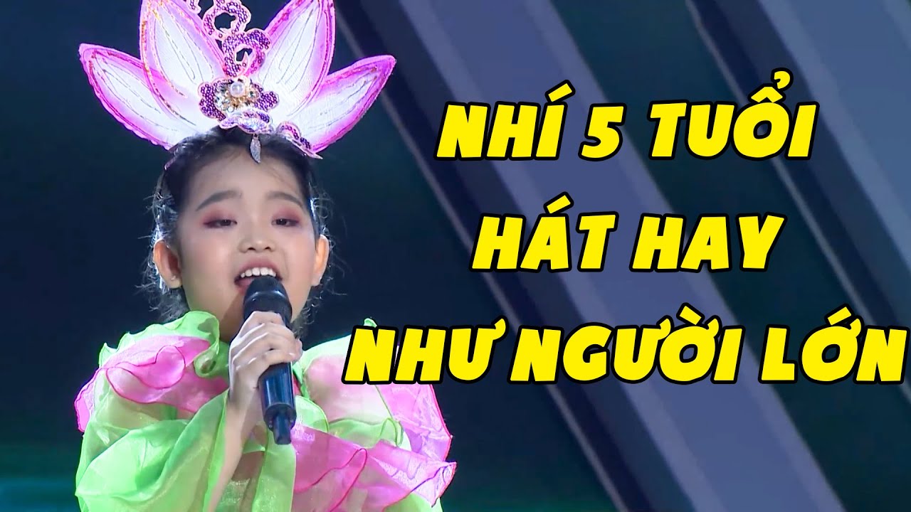 Khán Giả Vỗ Tay Không Ngừng Vì Siêu Nhí 5 Tuổi Hát Hay Không Thua Người Lớn | Yêu Ca Cổ THVL