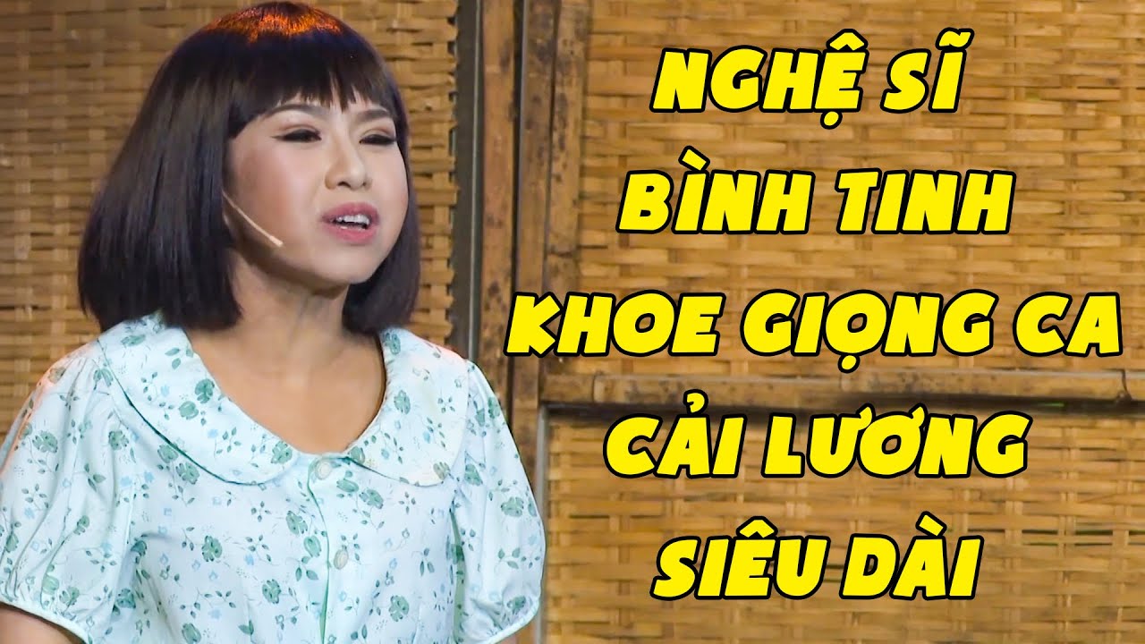 Nghệ Sĩ Bình Tinh Khoe Giọng Ca Cải Lương Siêu Dài Khiến Giám Khảo Phấn Khích | Yêu Ca Cổ THVL