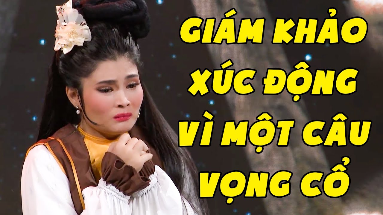 Nữ Thí Sinh Biến Sân Khấu Tràn Ngập Nước Mắt Vì Một Câu Vọng Cổ Từ Vở Diễn Kinh Điển| Yêu Ca Cổ THVL