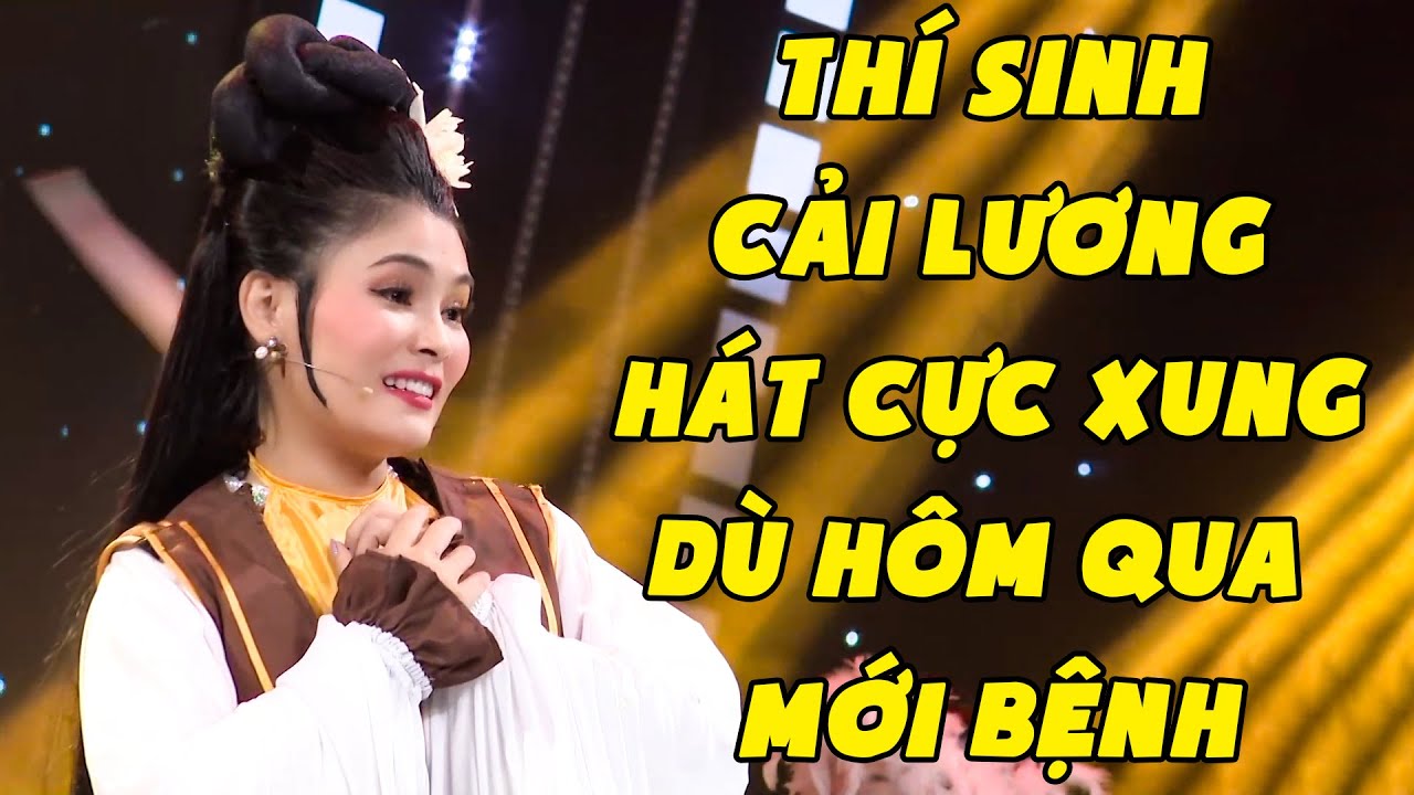 Nữ Thí Sinh Cải Lương Hát Cực Hay Nhận Mưa Điểm 10 Mặc Dù Mới Hết Bệnh Hôm Qua | Yêu Ca Cổ THVL