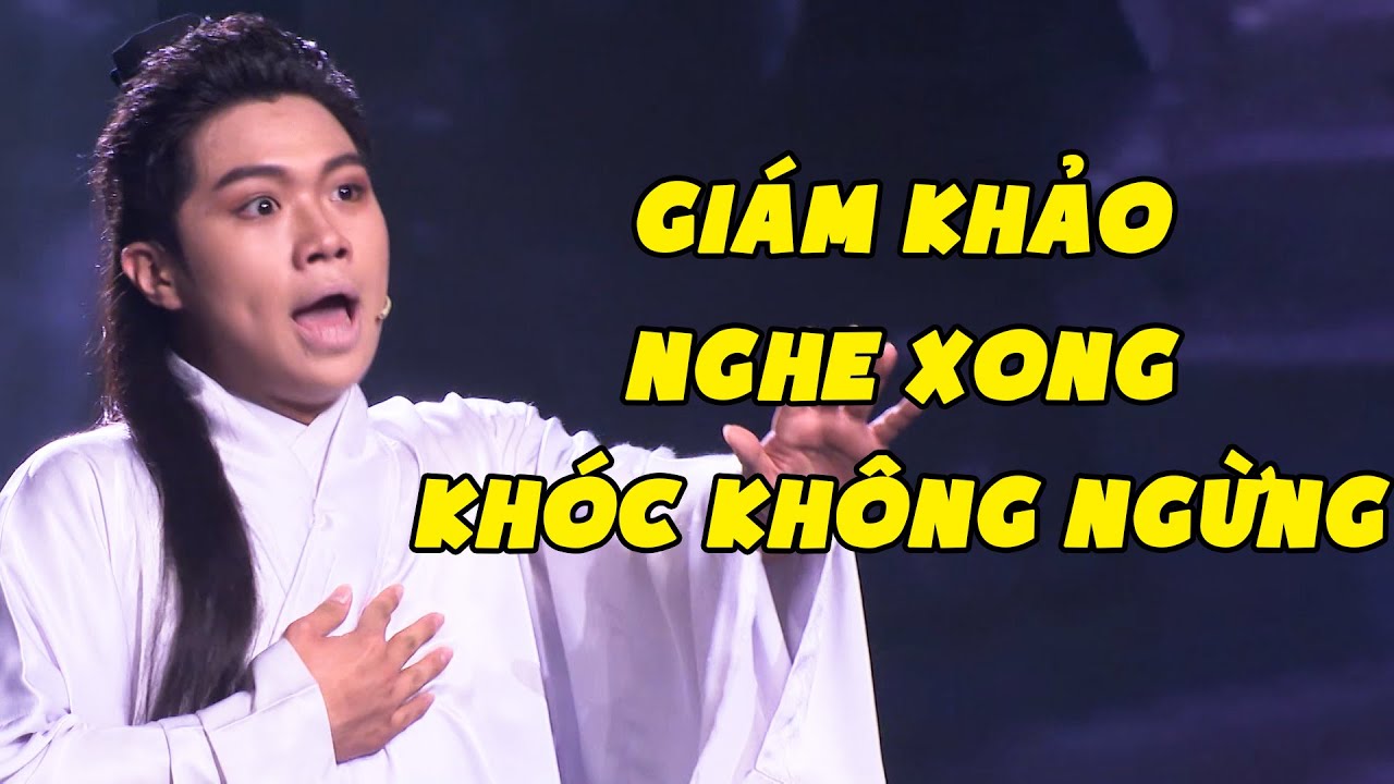 Giám Khảo Bật Khóc Không Ngừng Khi Nghe Thí Sinh Tái Diễn Vở Cải Lương Xúc Động | Yêu Ca Cổ THVL