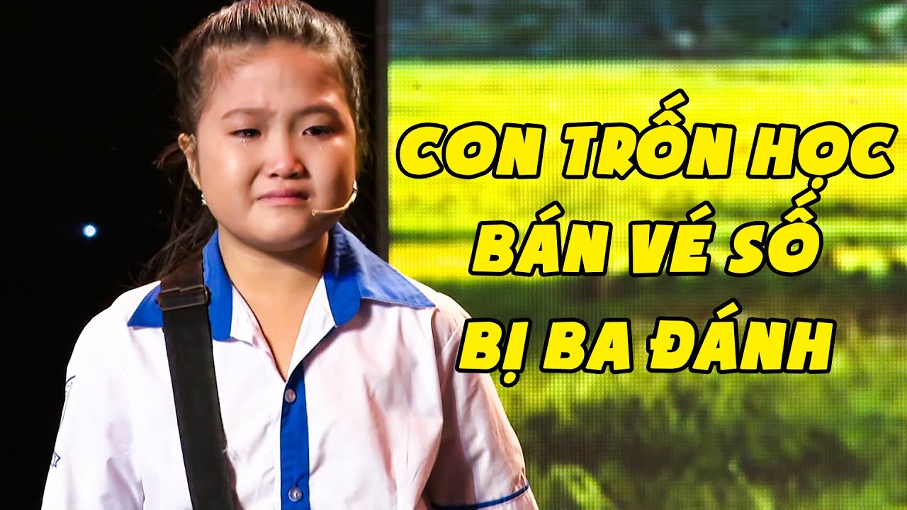 CÔ BÉ BÁN VÉ SỐ Gây Xúc Động Mạnh Cho Ban Giám Khảo Về Ca Khúc Tình Cha Con | Yêu Ca Cổ THVL