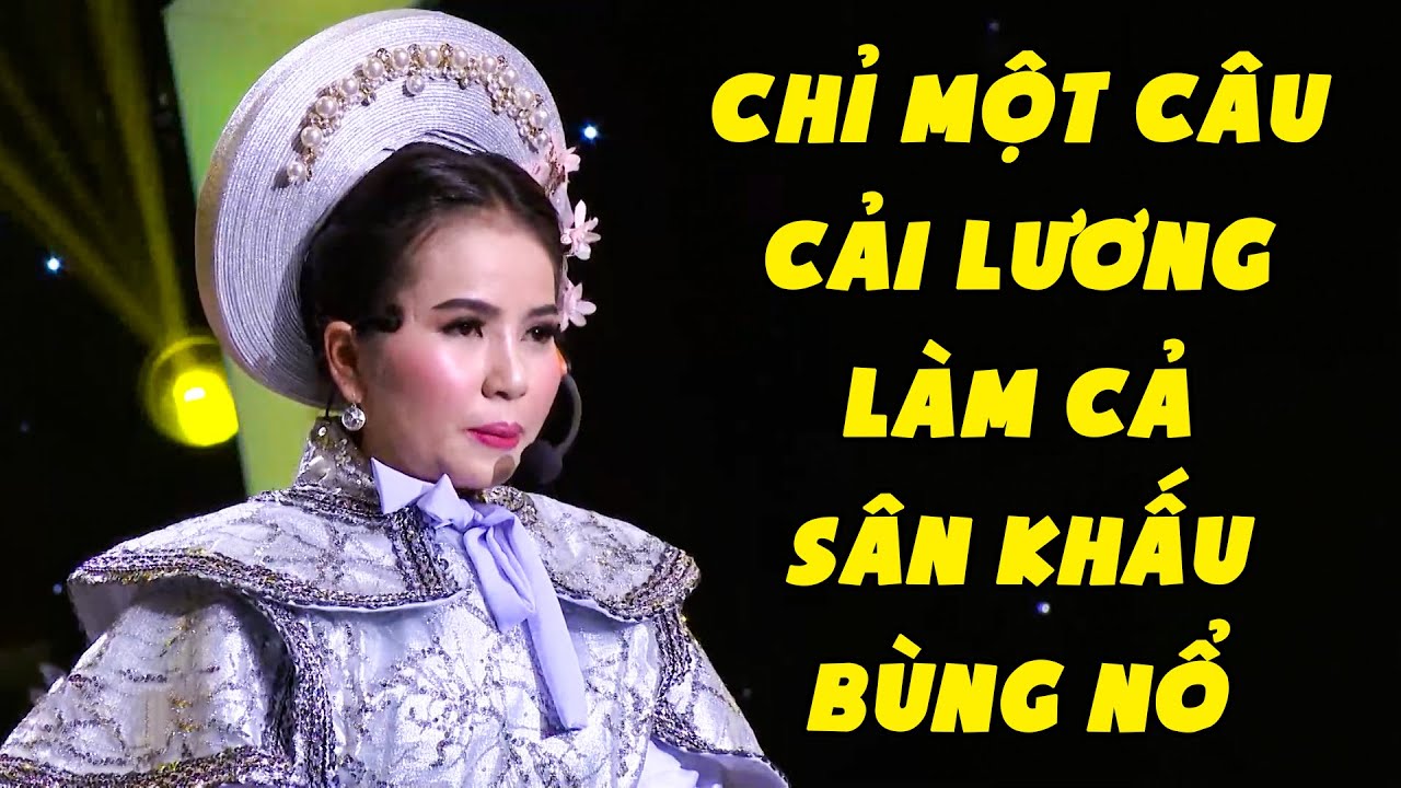 Thí Sinh Cải Lương Khiến Sân Khấu Như Bùng Nổ Vì Một Câu Hát Bao Hàm Cảm Xúc | Yêu Ca Cổ THVL