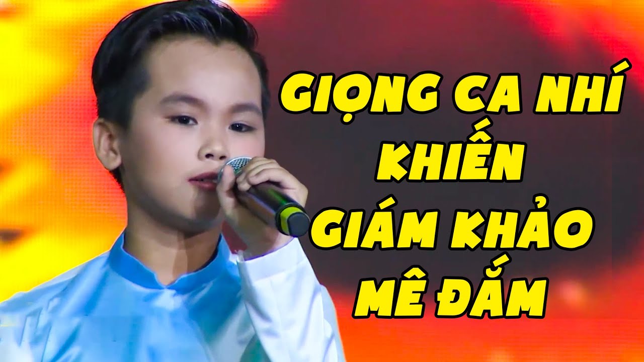 Giám Khảo HIẾM CÓ Giọng Ca Nhí Sở Hữu Giọng Hát Làm Say Đắm Khán Giả Trên Khán Đài | Yêu Ca Cổ THVL