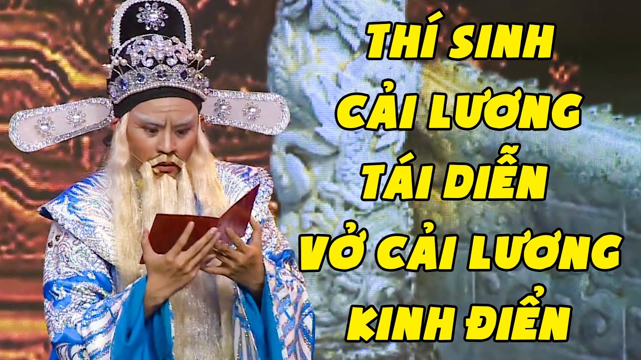 Giám Khảo Xúc Động Vì Thí Sinh Tái Hiện Vở Diễn Cải Lương Gây Xúc Động Mạnh | Yêu Ca Cổ THVL