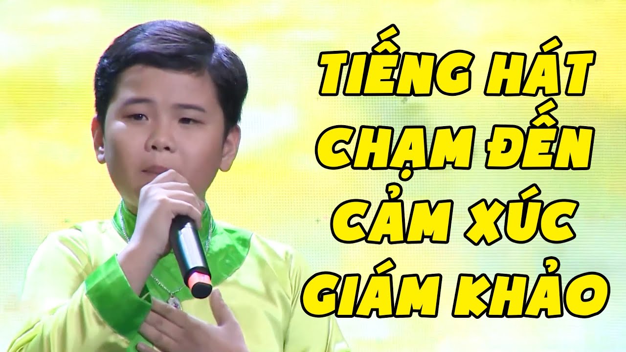 THÍ SINH NHÍ Có Giọng Hát Chạm Đến Cảm Xúc Người Nghe Làm Giả Hậu Trường Xúc Động | Yêu Ca Cổ THVL