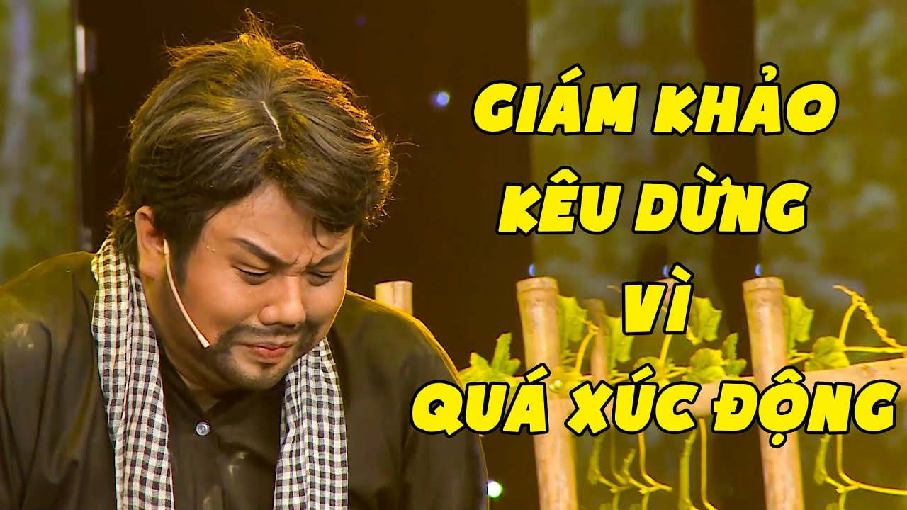 TIẾT MỤC BỊ DỪNG Thí Sinh Ngỡ Ngàng Giám Khảo XÚC ĐỘNG Vì Quá Xúc Động Đến Đau Lòng | Yêu Ca Cổ THVL