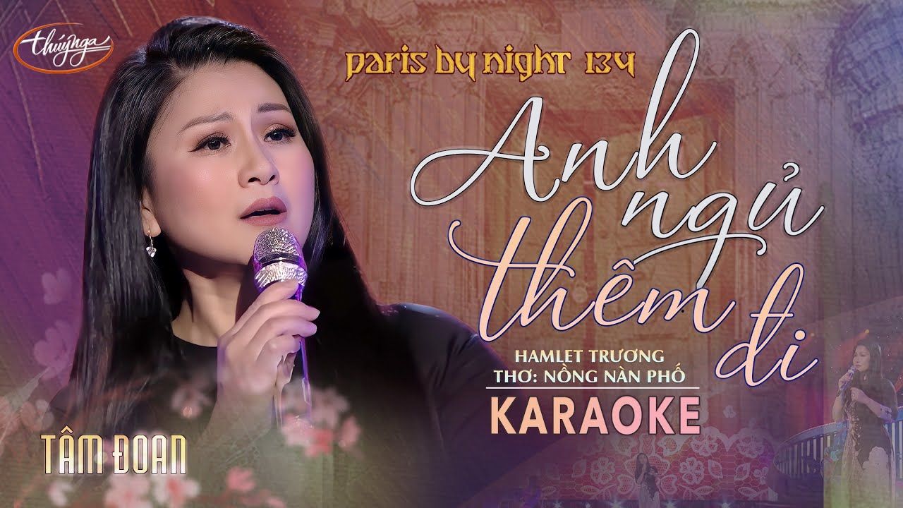 KARAOKE | Tâm Đoan - Anh Ngủ Thêm Đi | PBN 134