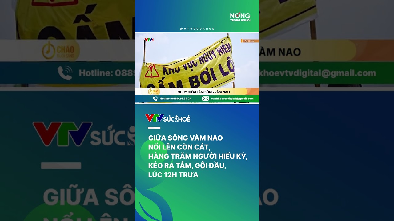 Hàng trăm người lội ra giữa sông Vàm Nao tắm, gội đầu lúc 12 giờ trưa để...cầu may| VTV Sức khoẻ