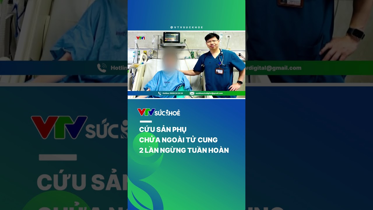 Cứu sống sản phụ 2 lần ngừng tuần hoàn| VTV Sức khỏe #shorts #vtvsuckhoe #vtvdigital