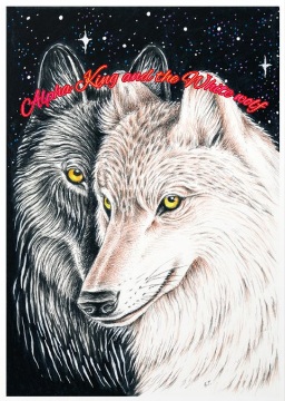 Alpha King and the white wolf