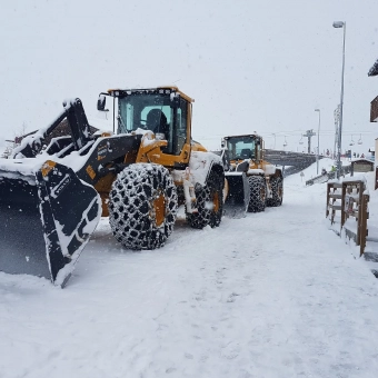 Camion déneigement