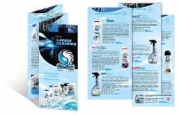 New four-fold leaflet on the Cleaning Range