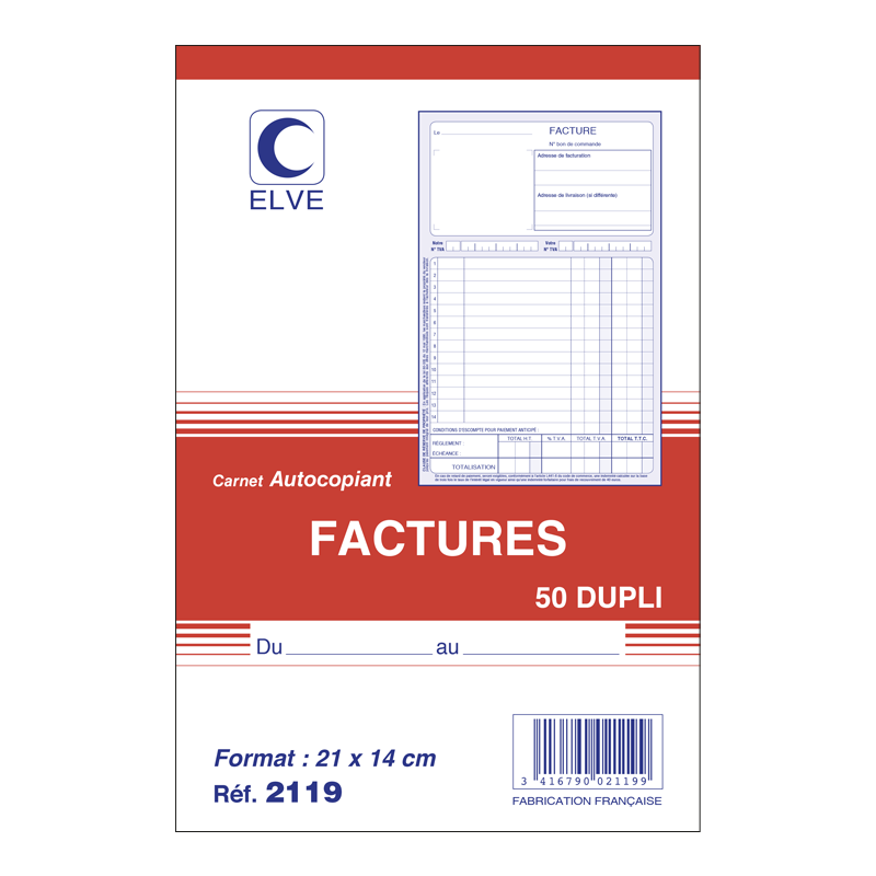 Carnets FACTURE