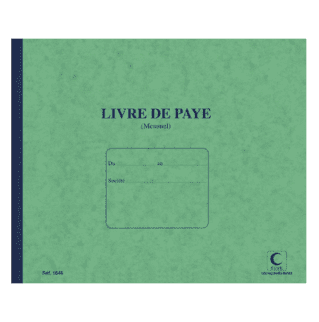 1646 - Livre de paye à la huitaine - 220 x 320 - 80 pages - x5