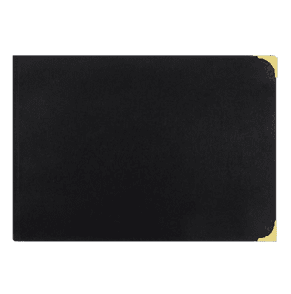 11703 - Reliure 3 anneaux entraxe 70mm - 210 x 297 - noire