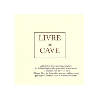 61 - Recharge "Livre de Cave" - 210 x 210 - 80 feuillets + 12 intercalaires