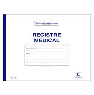 1480 - Registre "Médical" - 250 x 320 - 64 pages