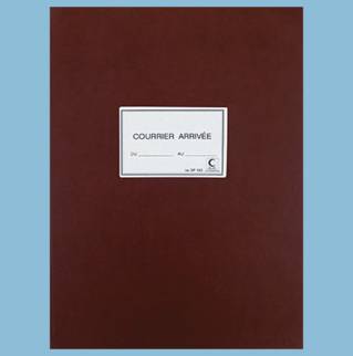 SP430 - Registre "Courrier Arrivée" - 320 x 250 - 300 pages