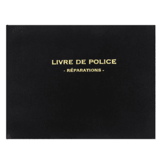 14181 - Registre "Livre de Police pour Bijoutiers Réparations" - 210 x 300 - 100 pages
