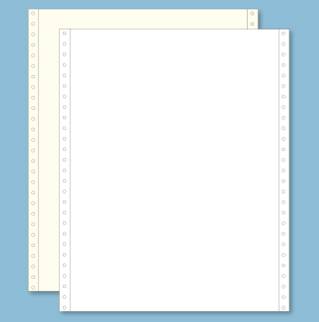 24253 - Listing autocopiant 240x12'' - velin blanc + 2 couleurs - BCD