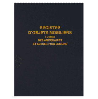 1413 - Registre "Livre de police pour Antiquaires et Brocanteurs" -320 x 250 - 104 pages