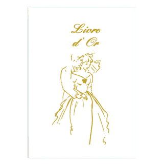 5400 - Livre d'Or blanc - 297 x 210 - 148 pages