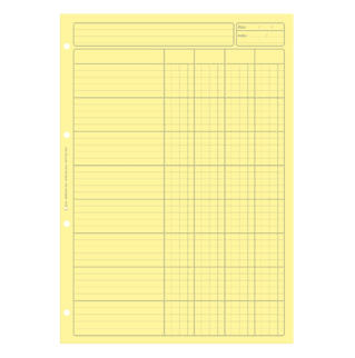 2641 - Bloc audit 4 colonnes  - 297 x 210 - 80 pages