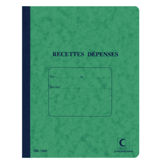 1329 - Recettes/dépenses - 220 x 170 - 80 pages - x10