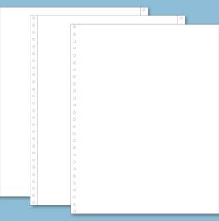 24203 - Listing 240x12'' - velin blanc + 2 plis blancs - BCD