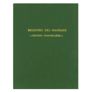 1411 - Registre "Gestion Immobilière" - 320 x 250 - 200 pages
