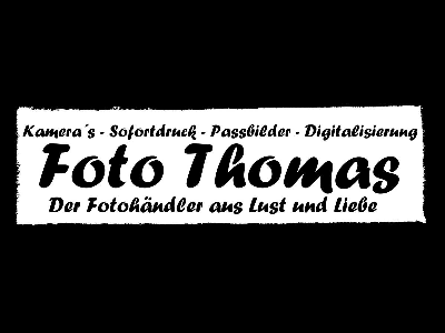 Logo Geschäft Foto Thomas